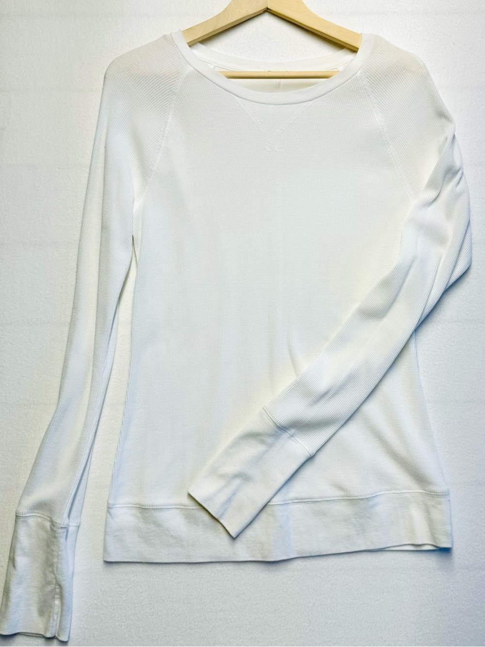 Maurices Waffle Knit Henley Long Sleeve Women’s Large Soft Casual Layering Top